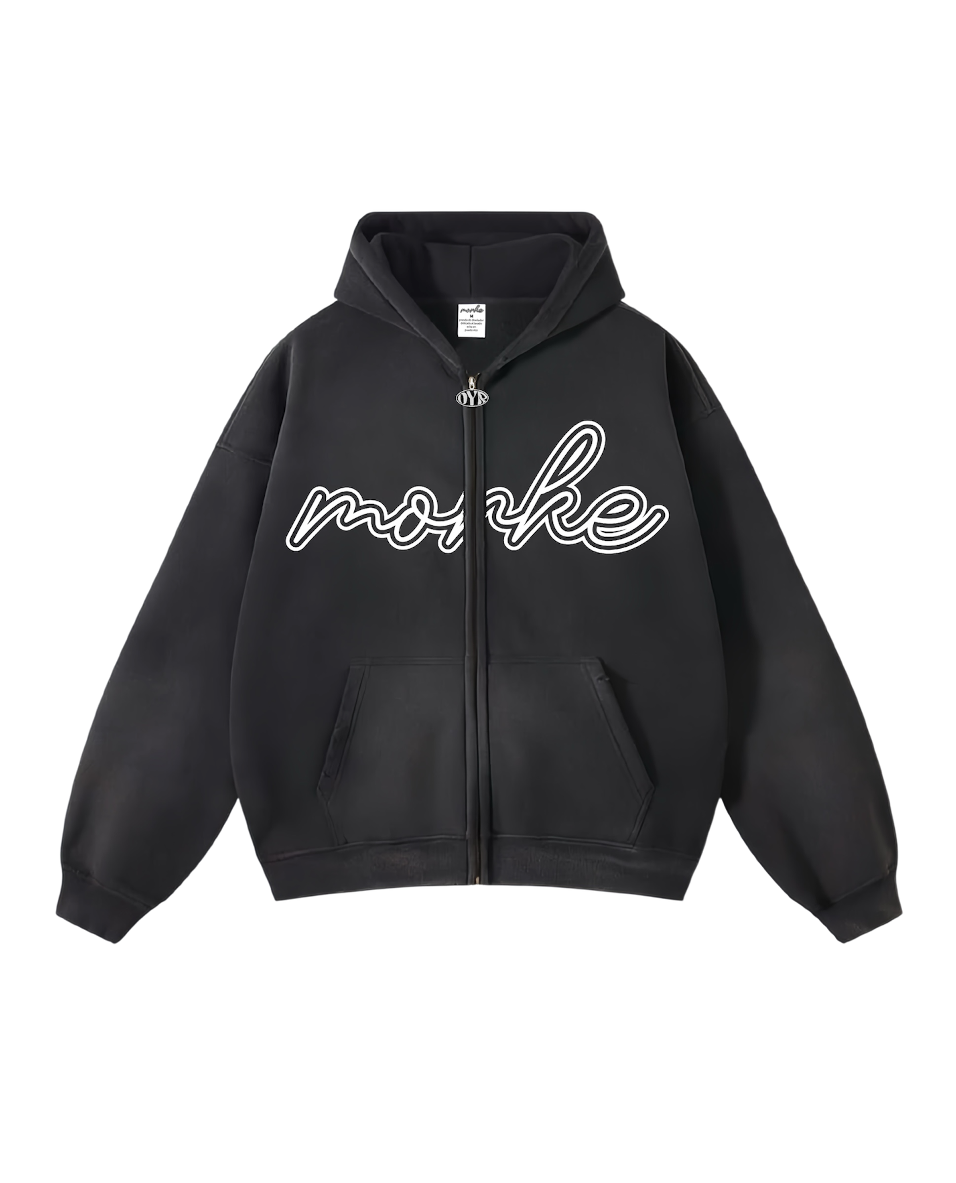 🖤 Hoodie ØDYRGANG FAMILY – Black Edition Reflective rear signature🔦